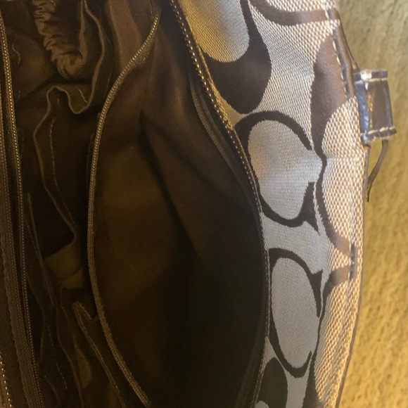 Coach XL Canvas Diaper Bag and Changing Pad - Picture 14 of 14